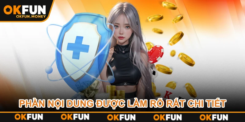 Phần nội dung được làm rõ rất chi tiết